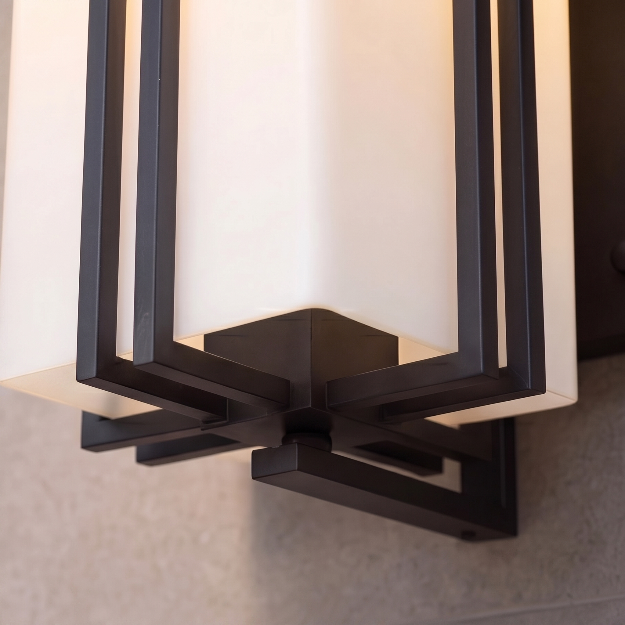 Industrial Outdoor Wall Light Weatherproof Wall Mounted Iron and Glass with E26/E27 Bulb Compatibility