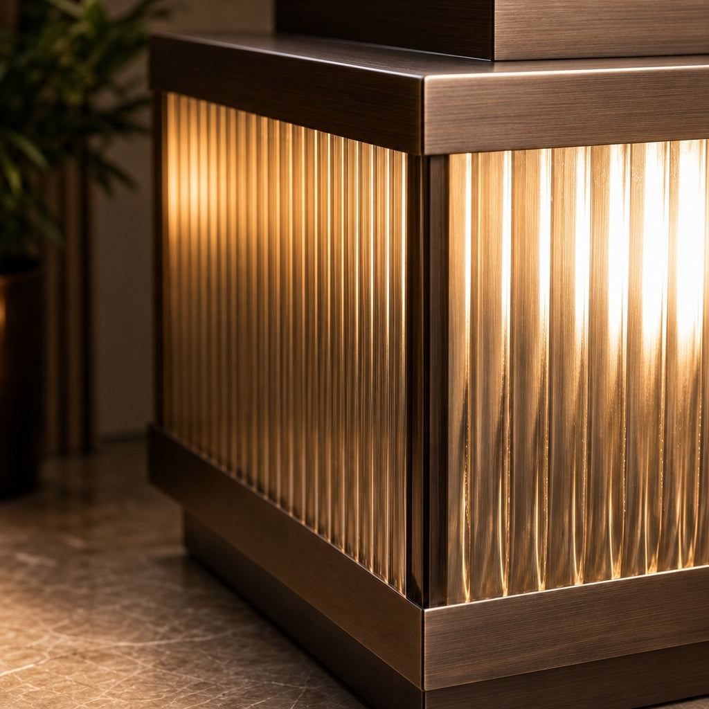 Modern Outdoor Wall Light Waterproof Brass Acrylic E26/E27 Bulb 3000K IP65 Exterior Sconce