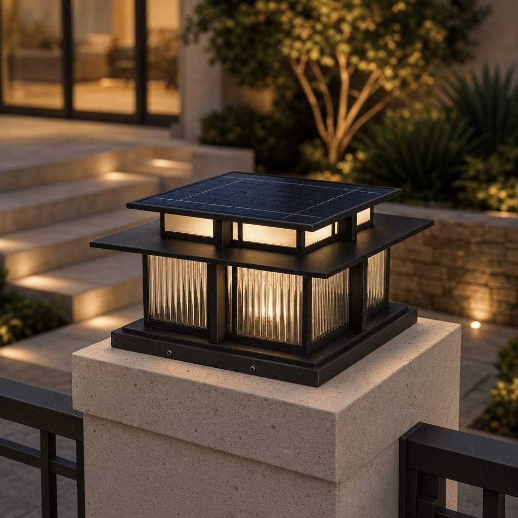 Modern Outdoor Wall Light Adjustable Waterproof Metal Acrylic LED for Gardens and Pathways