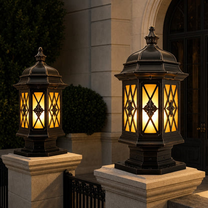 Modern Outdoor Wall Light Aluminum Frosted Glass Shade E27 Socket Water Resistant IP23