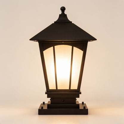 Modern Outdoor Wall Light IP55 Waterproof Solid Copper Glass Shade E27 Compatible Garden Lighting