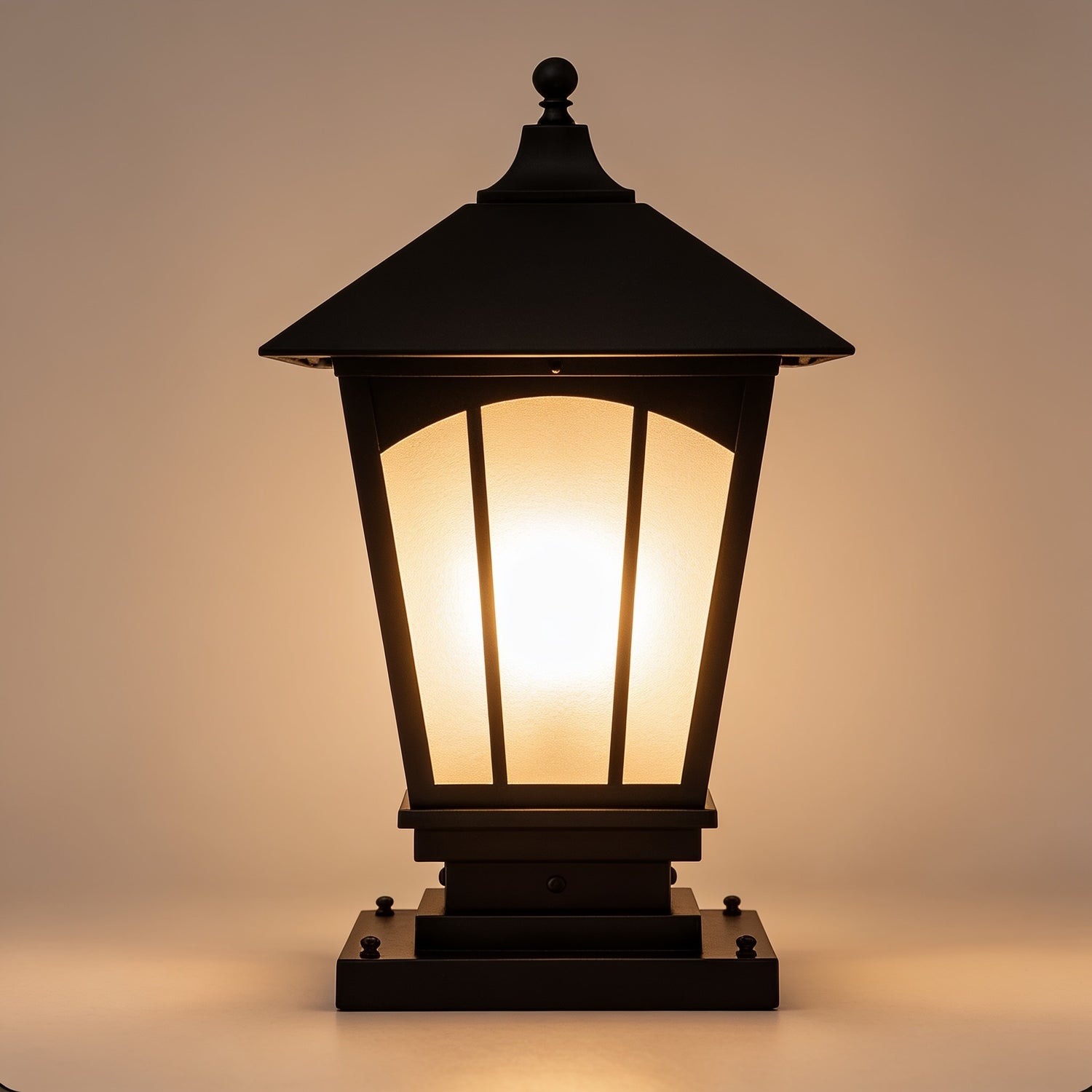 Modern Outdoor Wall Light IP55 Waterproof Solid Copper Glass Shade E27 Compatible Garden Lighting