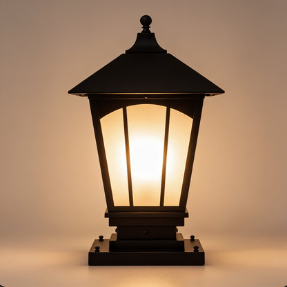 Modern Outdoor Wall Light IP55 Waterproof Solid Copper Glass Shade E27 Compatible Garden Lighting