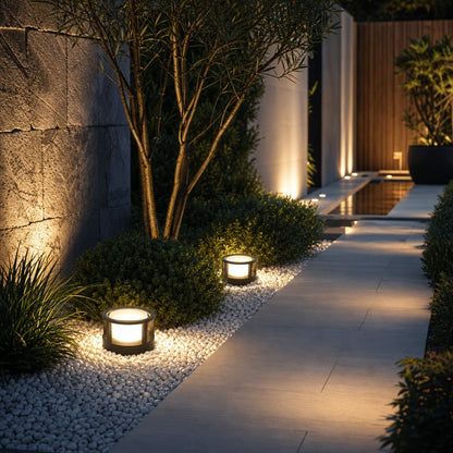 Modern Outdoor Post Light Aluminum Body IP65 LED 5W for Garden Walkway Illumination