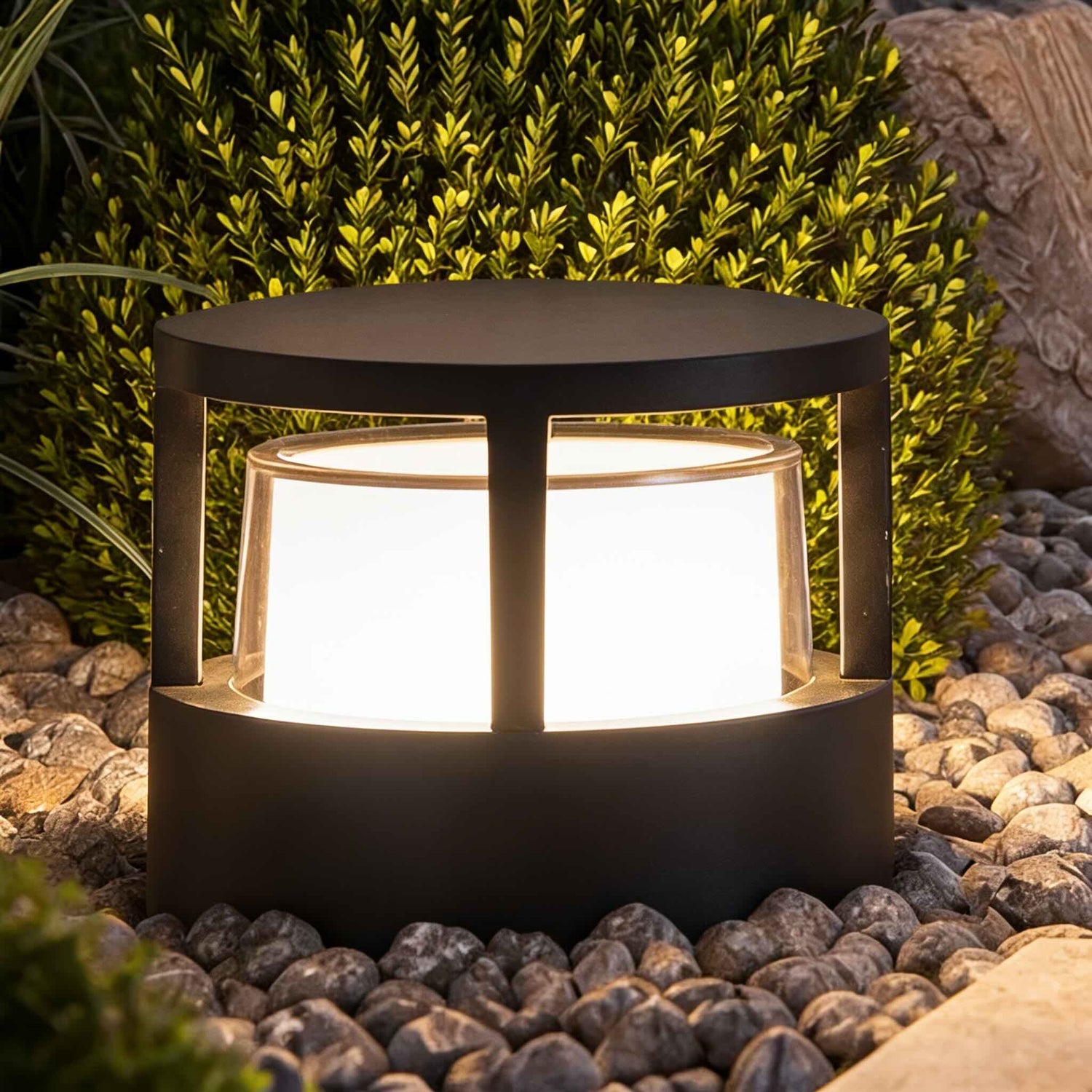 Modern Outdoor Post Light Aluminum Body IP65 LED 5W for Garden Walkway Illumination