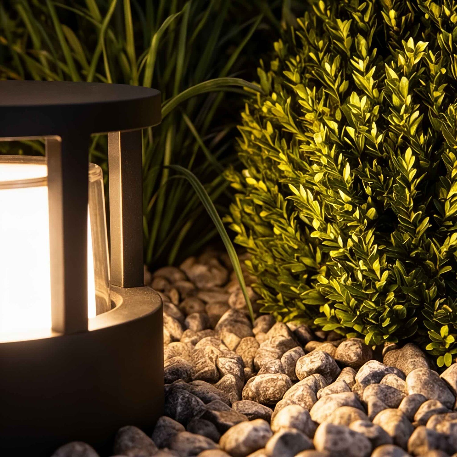 Modern Outdoor Post Light Aluminum Body IP65 LED 5W for Garden Walkway Illumination