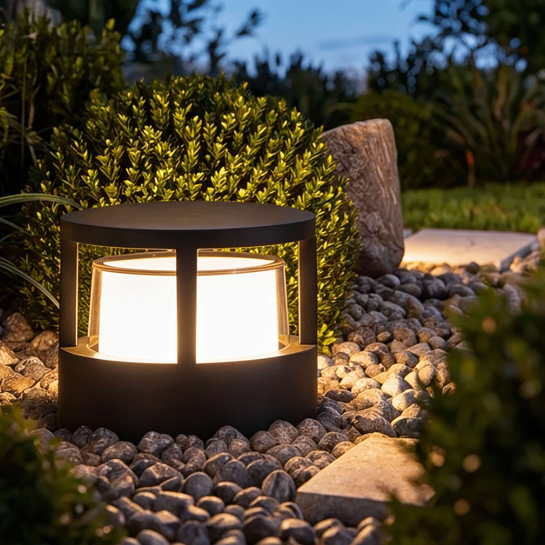 Modern Outdoor Post Light Aluminum Body IP65 LED 5W for Garden Walkway Illumination