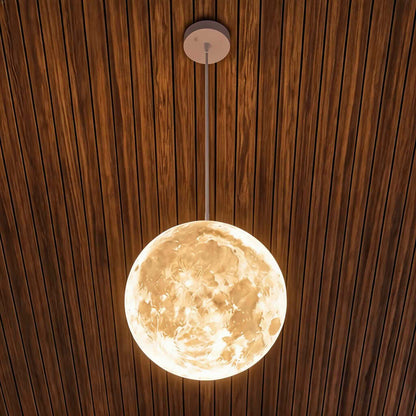 Modern Outdoor Hanging Light Resin and Fiberglass with Warm White LED and IP65 Waterproof Rating