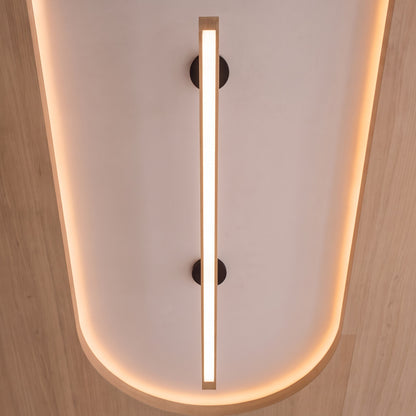 Modern LED Pendant Light Adjustable Hanging Lamp Pine and Black Walnut for Kitchen Island