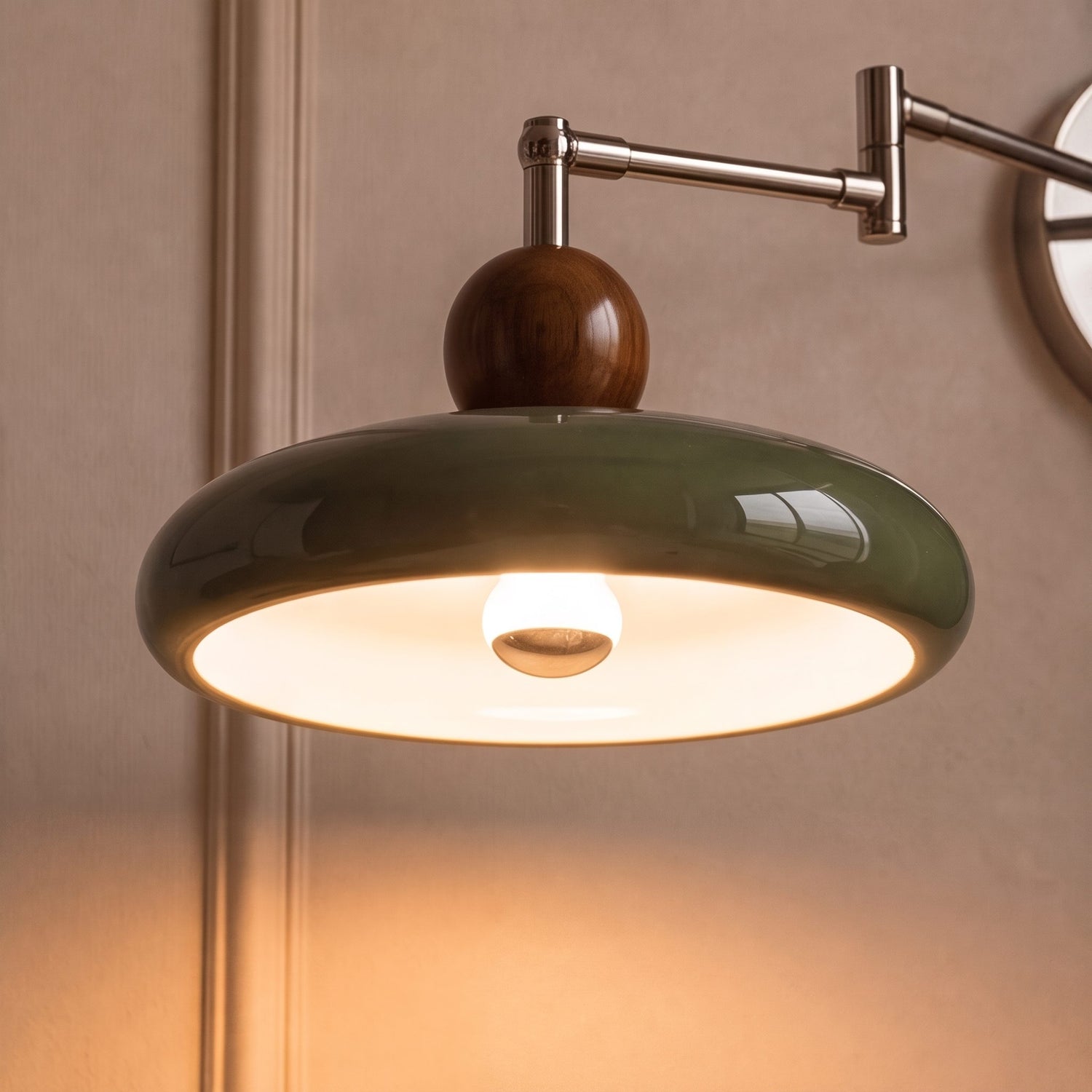Modern Wall Sconce Lighting Adjustable Plug-in Metal Shade LED Compatible Wall Lamp