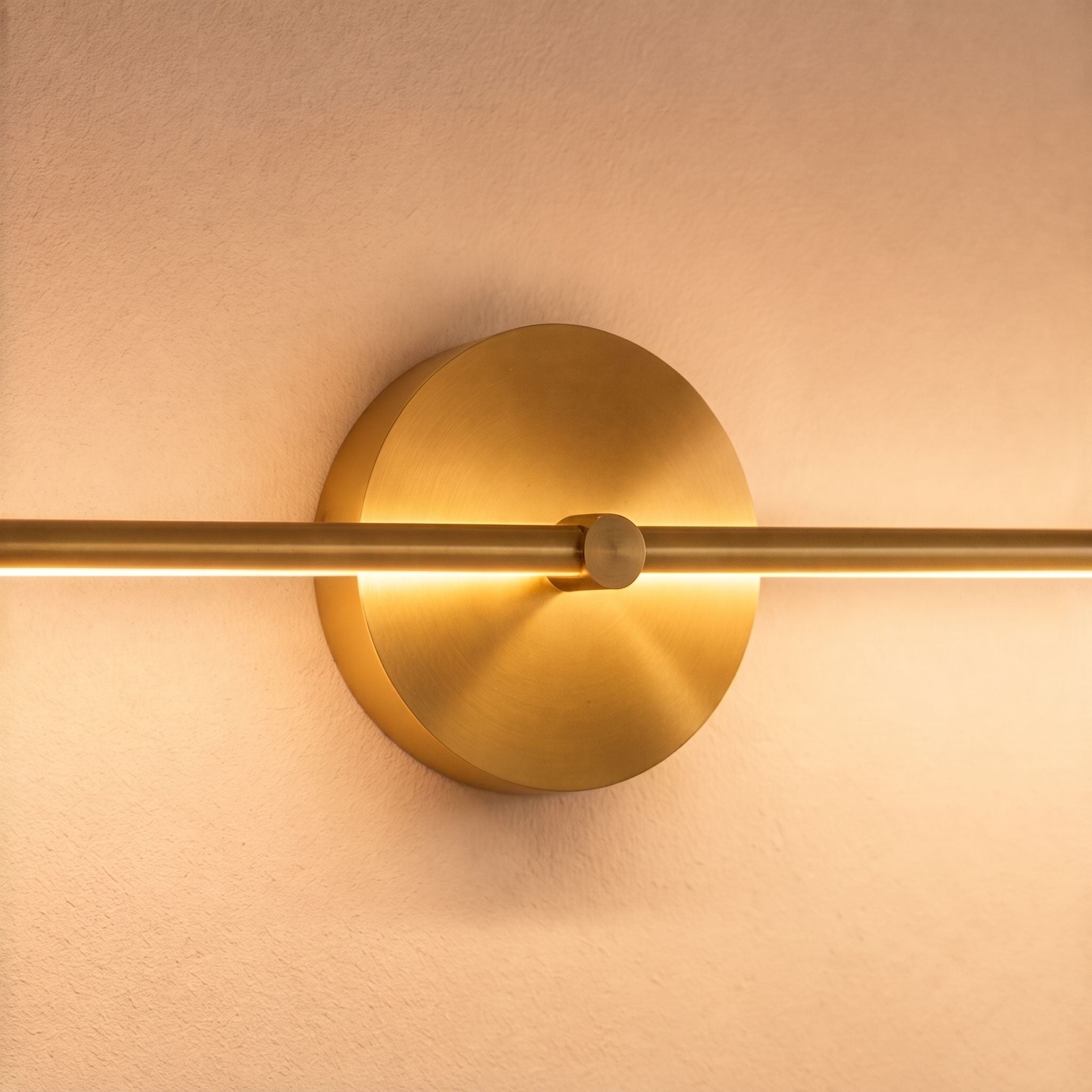 Modern Wall Sconce Light Adjustable Linear Metal LED with Warm and Cool Light Options