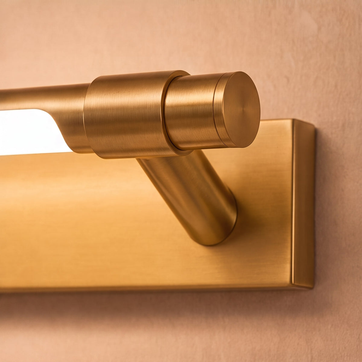 Modern Bathroom Vanity Light Wall Mounted Iron Acrylic LED with Three Color Temperatures