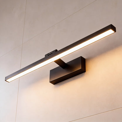 Modern Bathroom Vanity Light Bar Wall Mounted Metal Acrylic LED Adjustable Dual Color Temperature