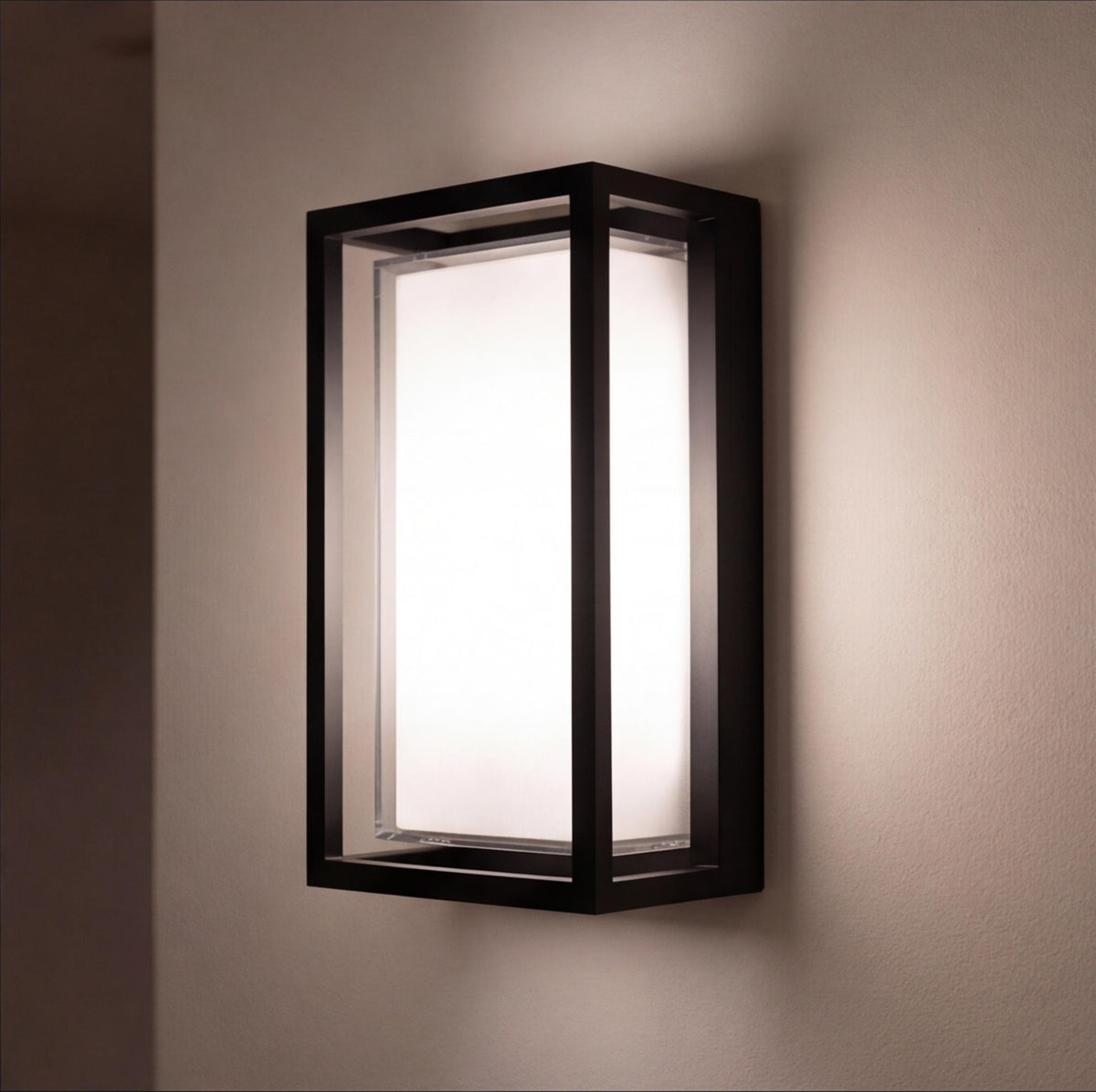 Modern Outdoor Wall Light LED Waterproof Aluminum Fixture for Porch Patio and Pathway