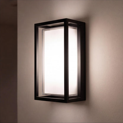 Modern Outdoor Wall Light LED Waterproof Aluminum Fixture for Porch Patio and Pathway