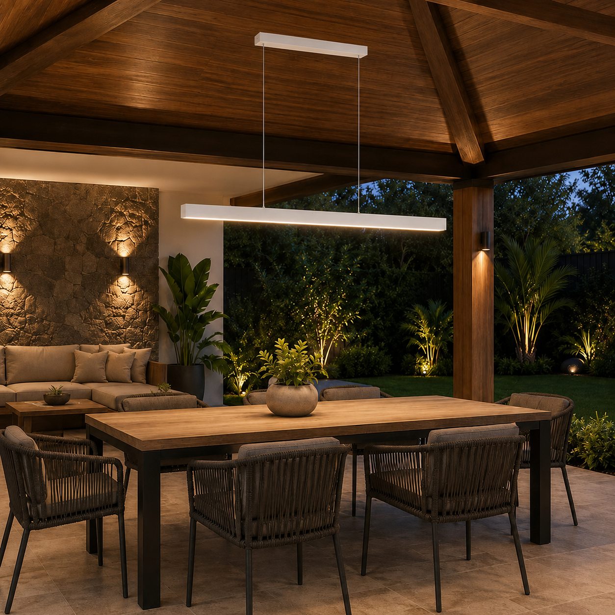 Modern Glass Pendant Light Adjustable Hanging Metal LED for Kitchen Island Dining Room