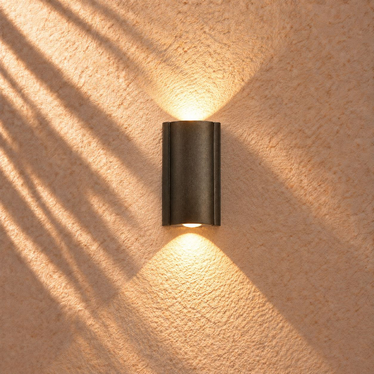 Modern Outdoor Wall Light Up Down Waterproof Aluminum LED Adjustable Illumination