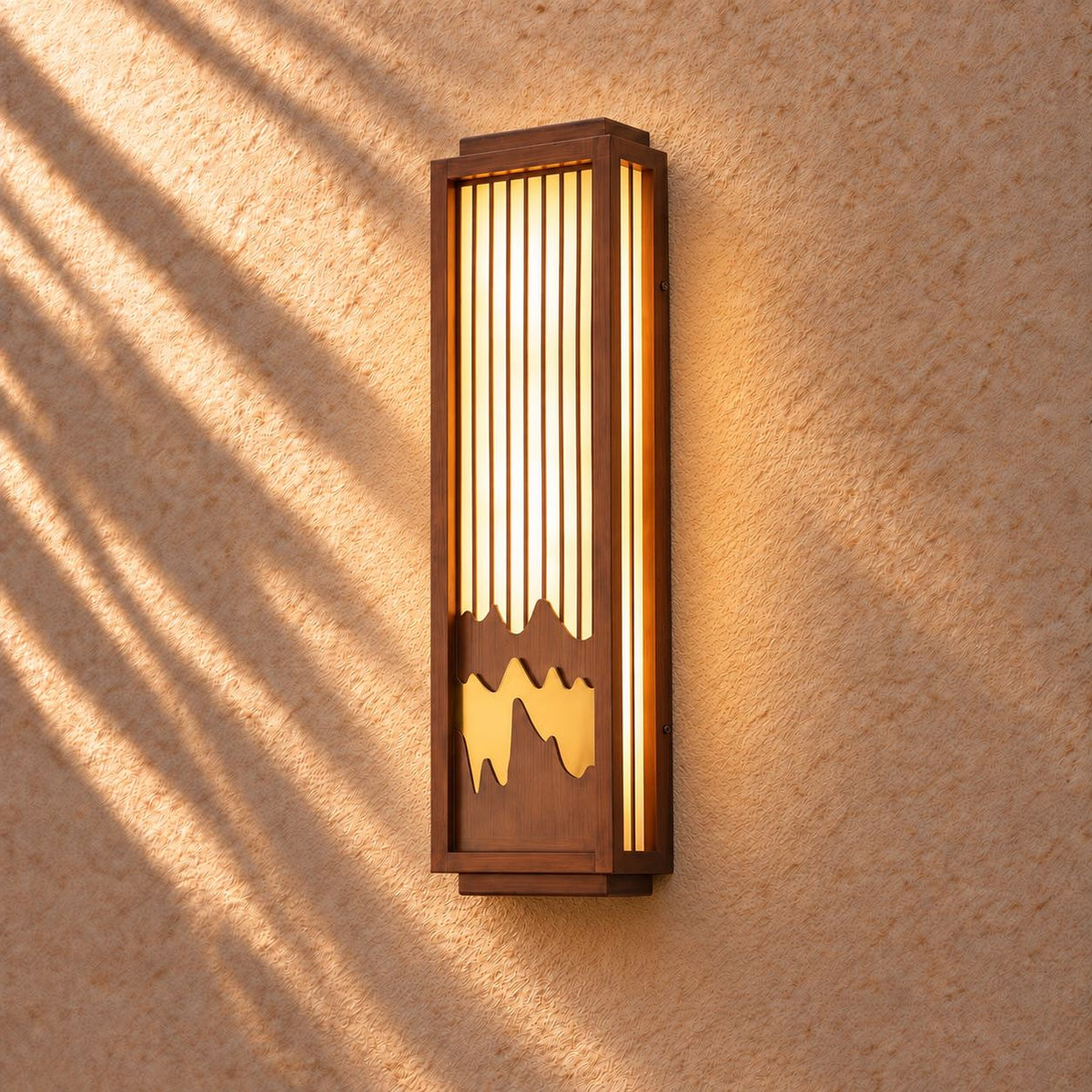 Modern Outdoor Wall Light Wall Mounted Stainless Steel Integrated LED Weather-Resistant IP65