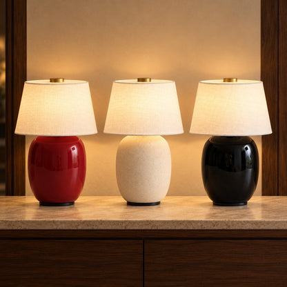 Modern Battery Operated Table Lamp Adjustable Metal LED Light for Bedside or Desk
