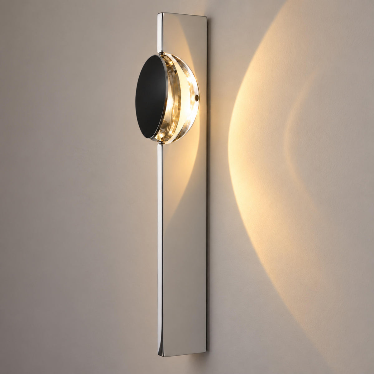 Modern Wall Light Wall Mounted Metal LED Kinetic Shadow Effect for Dynamic Illumination