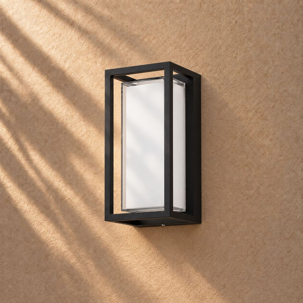 Modern Outdoor Wall Light LED Waterproof Aluminum Fixture for Porch Patio and Pathway