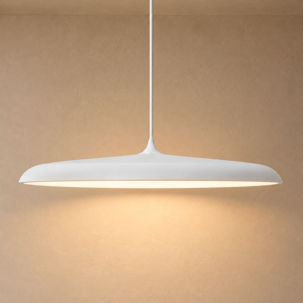 Modern Glass Pendant Lamp Hanging Light Adjustable LED Fixture for Kitchen Pendant Lighting