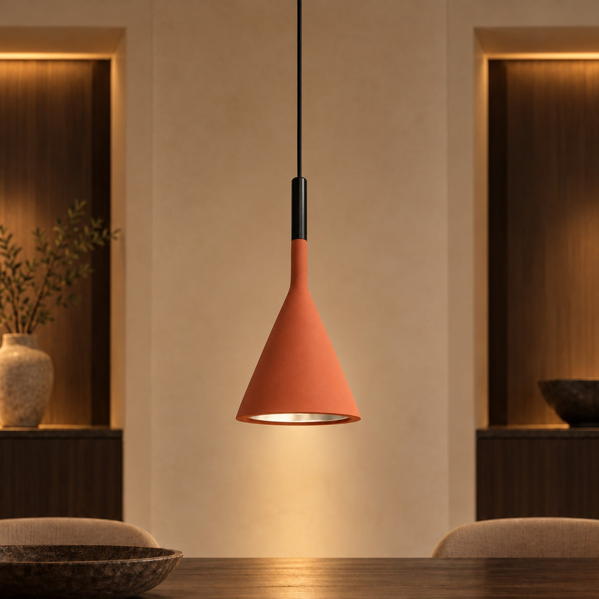 Modern Adjustable Pendant Lamp Aluminum LED Hanging Light for Kitchen and Home Decor