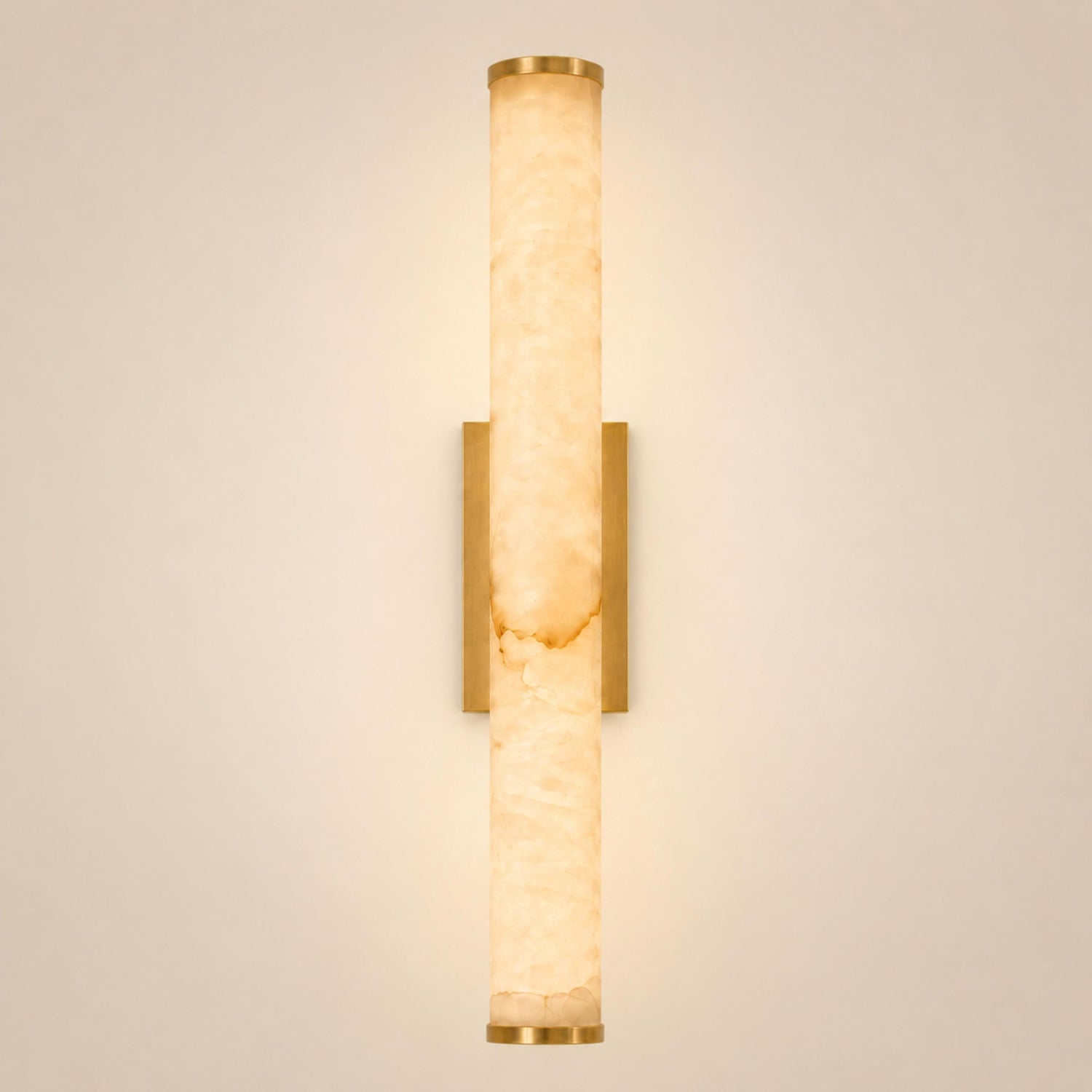 Modern Wall Sconce Wall Mounted Resin with Copper Accents LED Warm White Light for Indoor Use