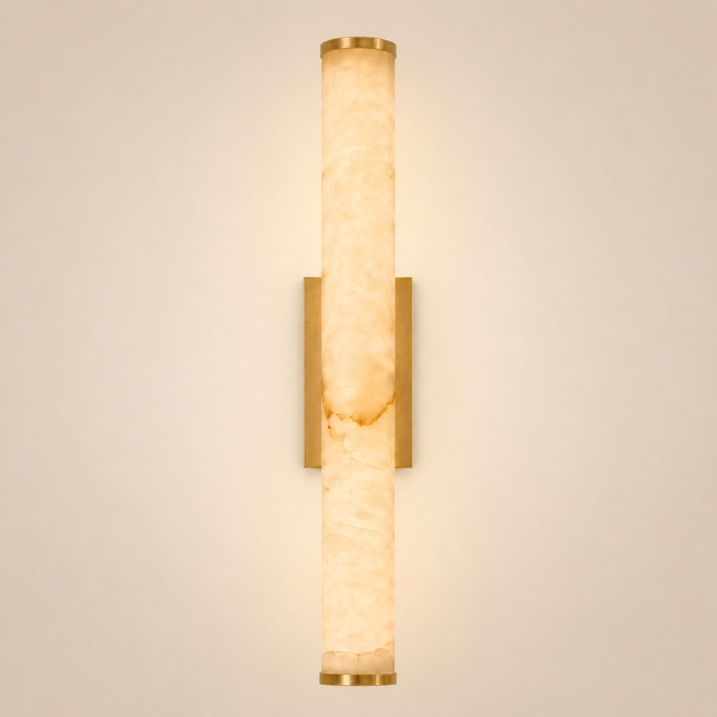 Modern Wall Sconce Wall Mounted Resin with Copper Accents LED Warm White Light for Indoor Use