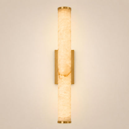Modern Wall Sconce Wall Mounted Resin with Copper Accents LED Warm White Light for Indoor Use